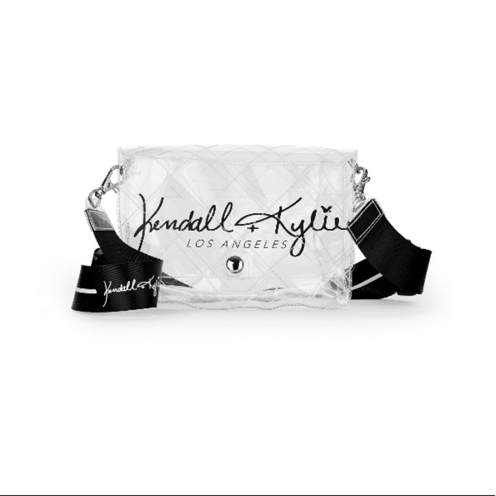 Kendall And Kylie Clear Shoulder Purse Crossbody